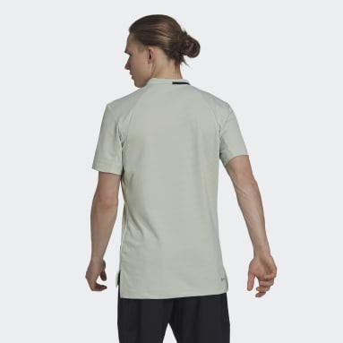 Men Tennis Green Tennis US Series FreeLift Polo Shirt