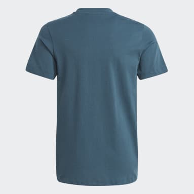 Camiseta Adicolor Turquesa Kids Originals