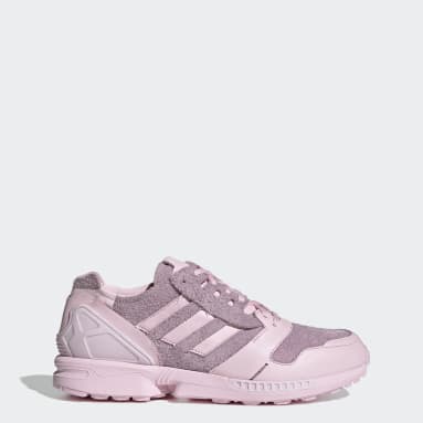 light pink adidas trainers