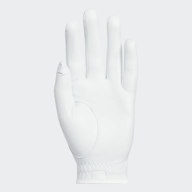 Männer Golf Ultimate Single Leather Handschuh Weiß
