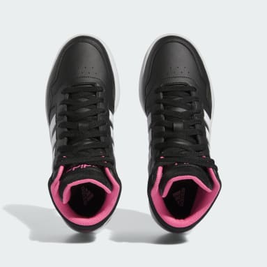 Women's Sportswear Black Hoops 3.0 Mid Shoes