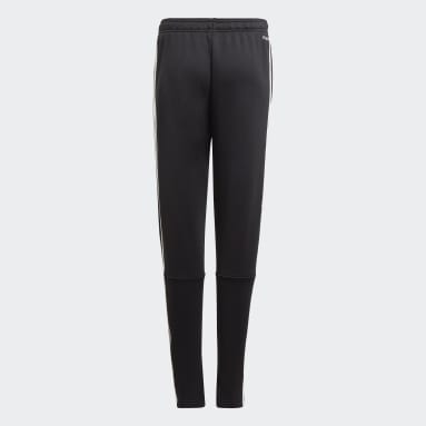 Pants adidas Designed To Move 3 Franjas Negro Niña Sportswear