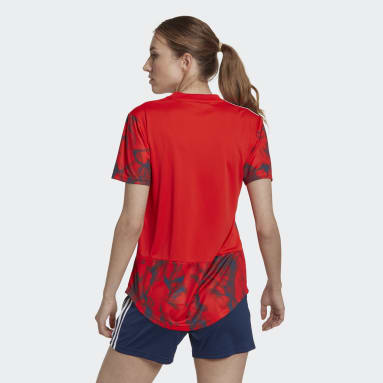 Maglia Away 22/23 Olympique Lyonnais Rosso Donna Calcio