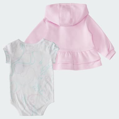 Infant & Toddler Training Purple Three-Piece Fleece Jacket Set