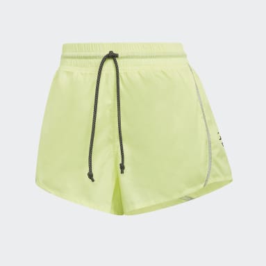 Women Training Yellow Karlie Kloss x adidas Running Graphic Shorts