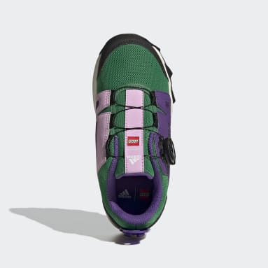 เด็ก TERREX สีเขียว รองเท้าวิ่งเทรล adidas Terrex Agravic BOA x LEGO®