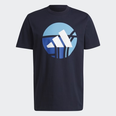 Remera Graphic Studio Lounge Azul Hombre Sportswear