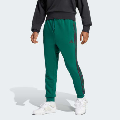 Essentials 3-Streifen French Terry Hose