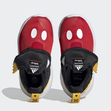 Tenis adidas x Disney Suru365 Mickey Sin Cordones Negro Niño Sportswear