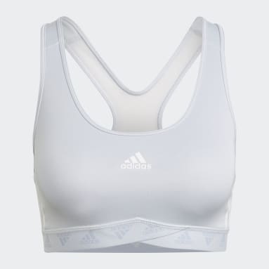 Women Training Blue Mesh Bra