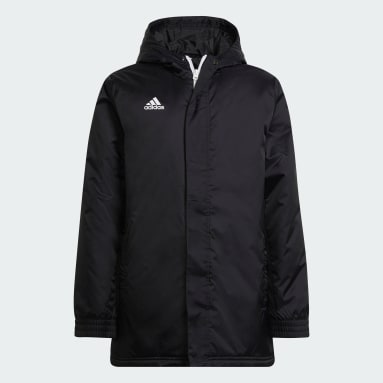 Kinder Fußball Entrada 22 Stadium Jacke Schwarz