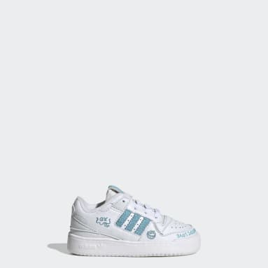 Kinder Originals Forum Low Schuh Weiß