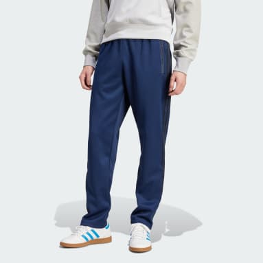 adidas Originals superstar track pant in dark blue