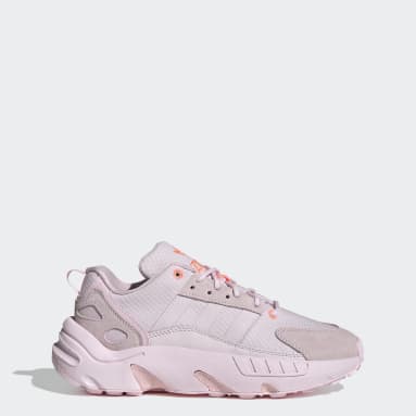 womens pale pink trainers