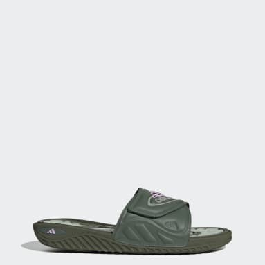 Originals Grøn Reptossage sandaler
