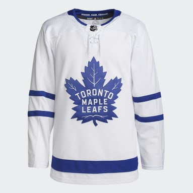 Maillot Maple Leafs Extérieur Authentique Pro blanc Hommes Hockey