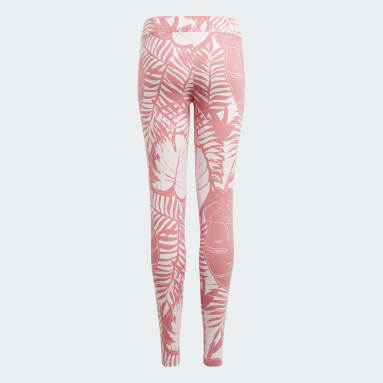 Girls Sportswear Pink Future Icons Graphic Tights