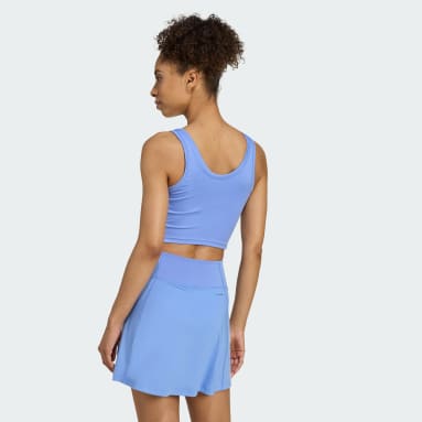 Train Essentials 3-Stripes Crop Tank Top