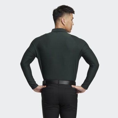 Men Golf Green LW LS POLO