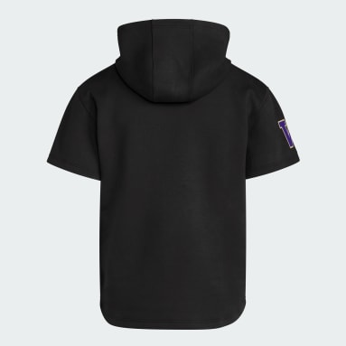 Washington Huskies Dugout Short Sleeve Hoodie