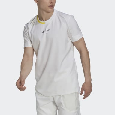 T-shirt London Stretch Woven Bianco Uomo Tennis