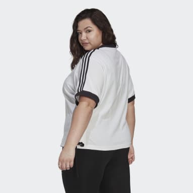 T-shirt à lacets Always Original (Grandes tailles) blanc Femmes Originals