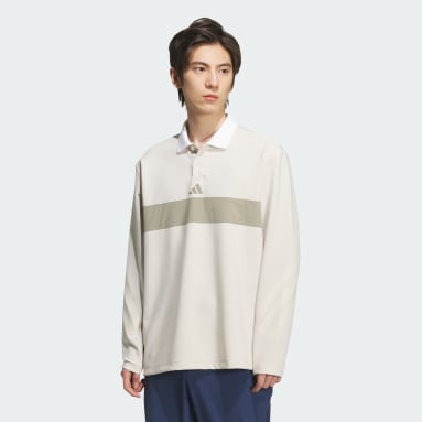 adidas ゴルフ スポーツ長袖ポロシャツ リンクコーデ M 2着セット ikk78_01.jpg