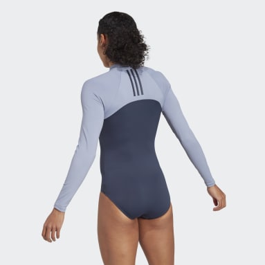 Women Sportswear Blue Parley Padded Swimsuit