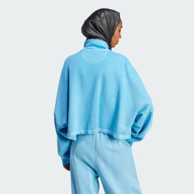 Women Originals Blue Essentials+ Sweatshirt