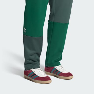 ผู้ชาย Originals สีแดงเบอร์กันดี รองเท้าในร่ม Gazelle