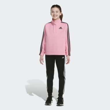 Youth Training Pink Mock Neck Popover