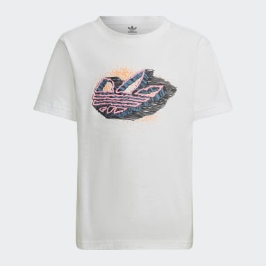 Graphic T-skjorte Hvit