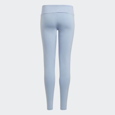 Legging taille haute à imprimé graphique Bleu Filles Originals