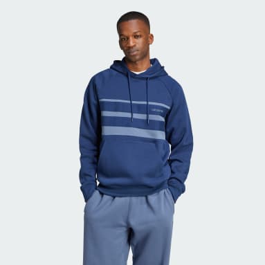 Navy Blue Hoodies Jackets adidas UK