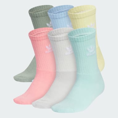 Trefoil Crew Socks 6 Pairs