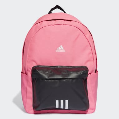 Lifestyle Pink Classic Badge of Sport 3-Stripes Backpack