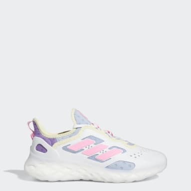 Running White Web BOOST Shoes