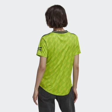 Frauen Fußball Manchester United 22/23 Ausweichtrikot Grün