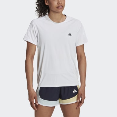 Camiseta de Running Run It Blanco Mujer Running