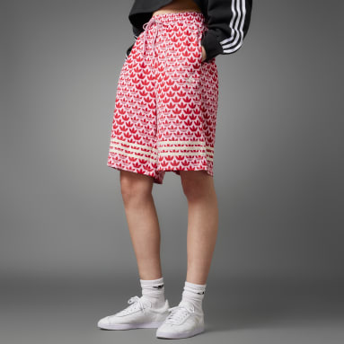 Women originals Pink 아디컬러 70s BB 모노그램 쇼츠