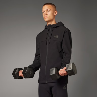 Mænd Fitness Og Træning Sort COLD.RDY Full-Zip Workout hættetrøje