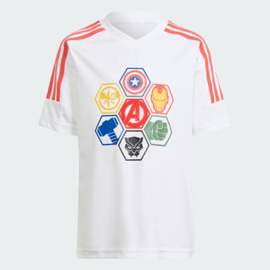 T-shirt adidas x Marvel Avengers Blanc Enfants Sportswear