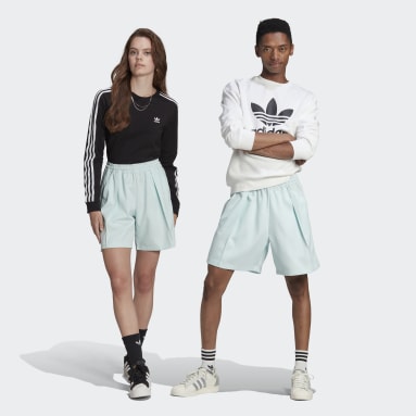 Originals blauw Adicolor Contempo Tailored Short (Uniseks)