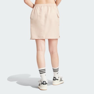 Women's Originals Beige Short Cargo Skirt