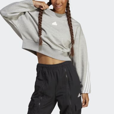 Nữ Sportswear Áo Sweatshirt 3 Sọc Future Icons