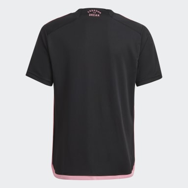 Děti Fotbal černá Venkovní dres Inter Miami CF 23/24