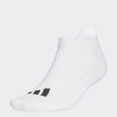 남성 Golf White 베이직 앵클 삭스