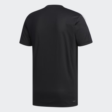 T-shirt Designed 2 Move 3-Stripes Noir Hommes Running