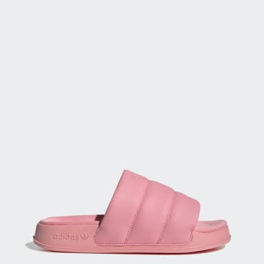 Women originals Pink 아딜렛 에센셜 슬라이드