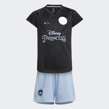 Girls Training Black Disney Princesses Football Set